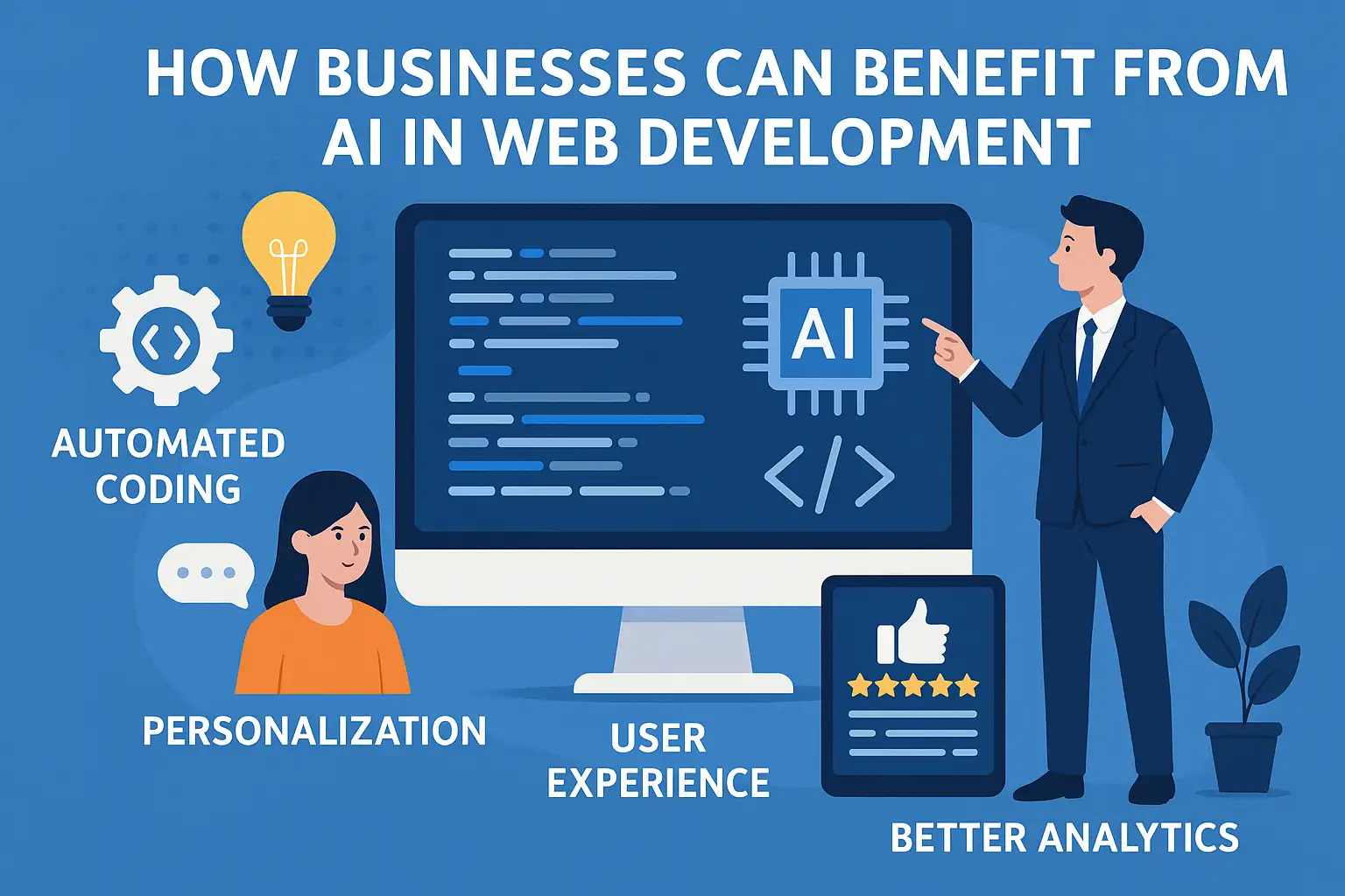 AI w web developmencie